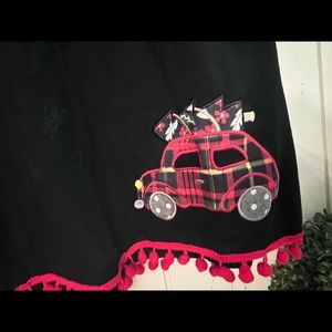 Ruffle Girl Plaid Christmas outfit